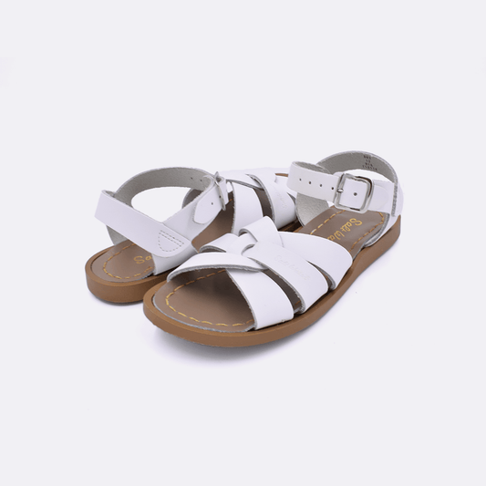 Salt Water White Sandals