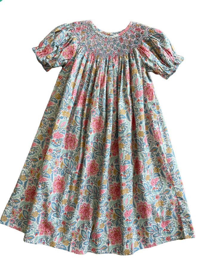 Moon Dust Smocked Geo Bishop