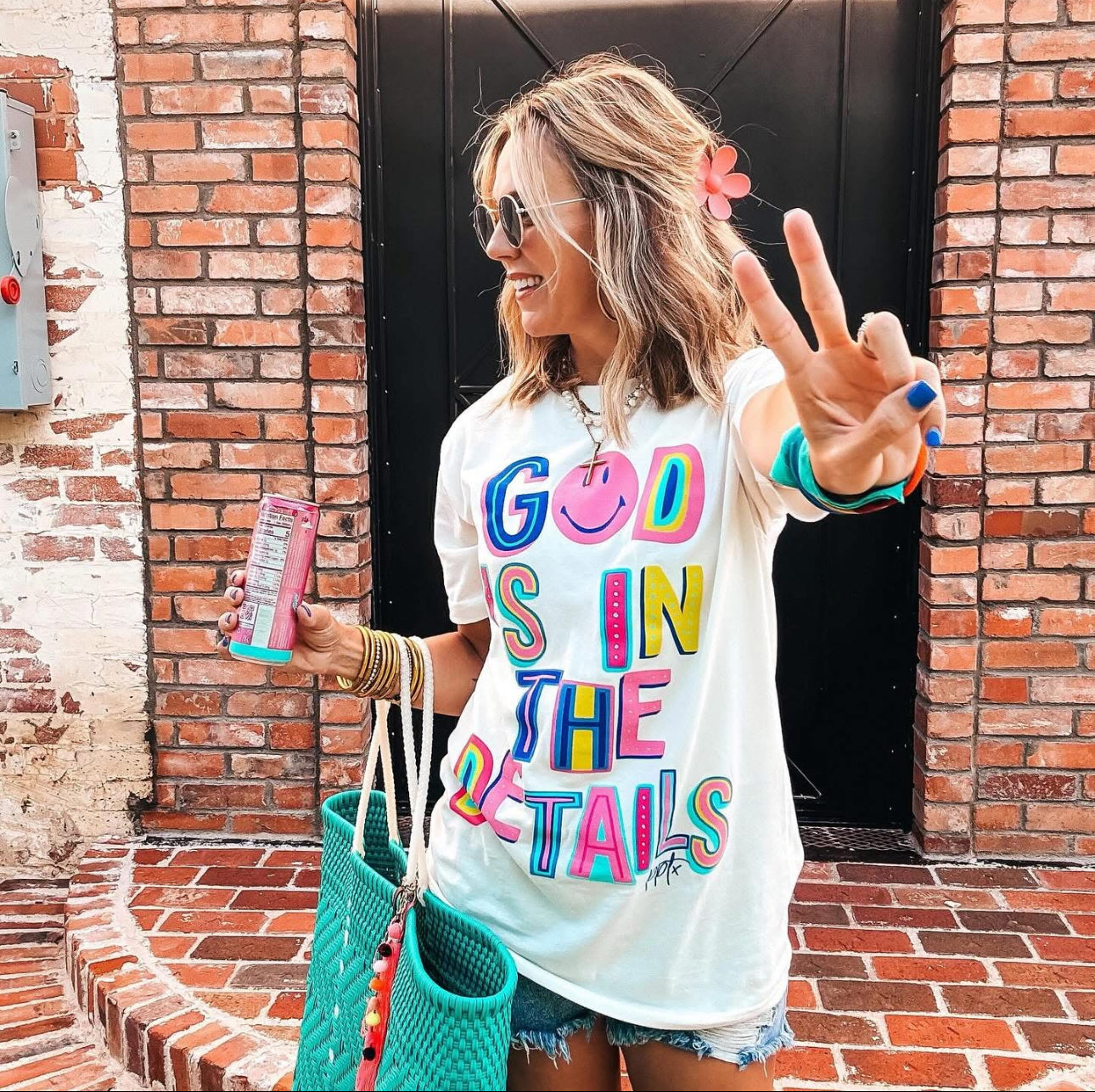 God is in The Details Tee