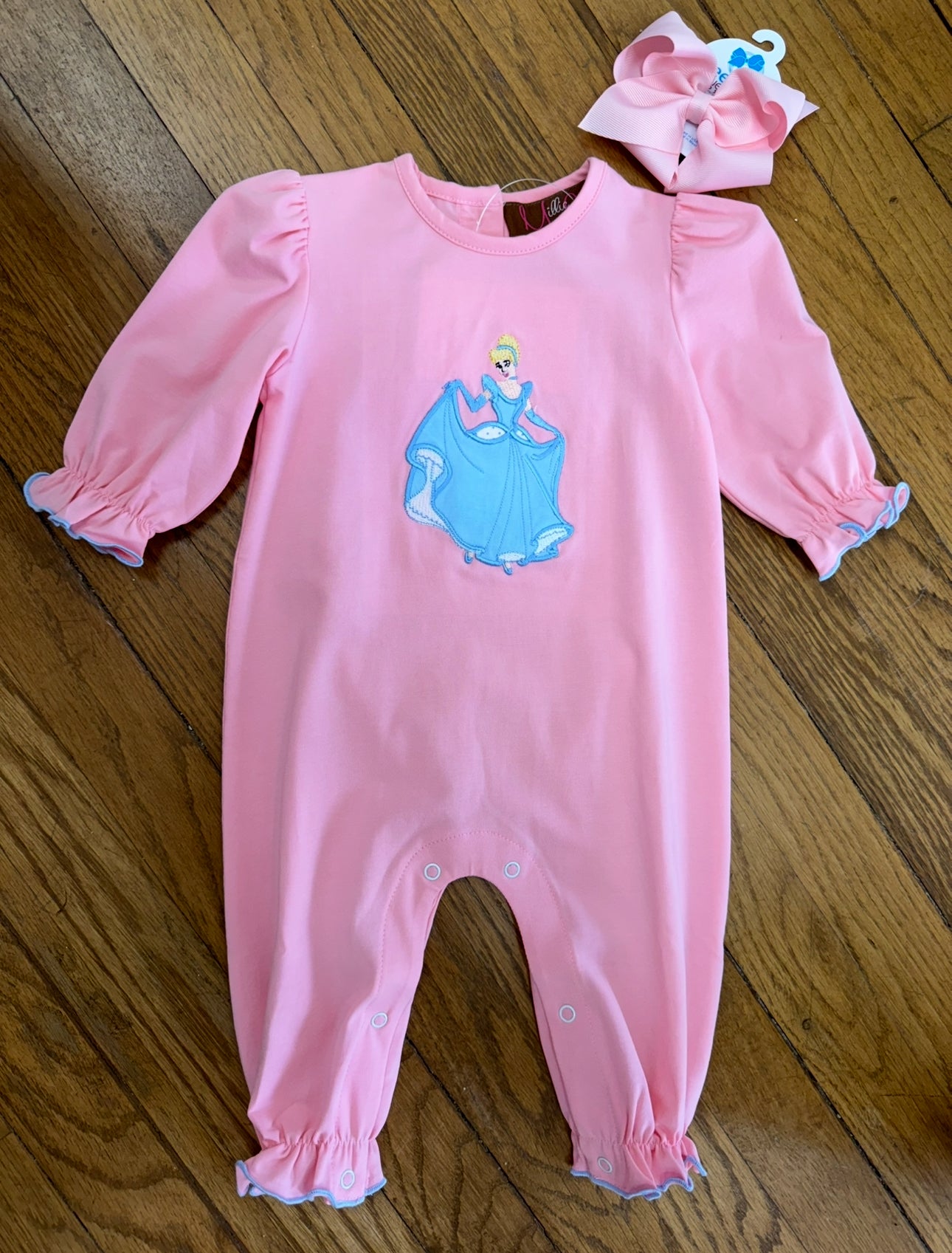 Cinderella LS Romper