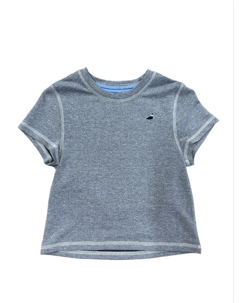 Properly Tied Grey Shirt