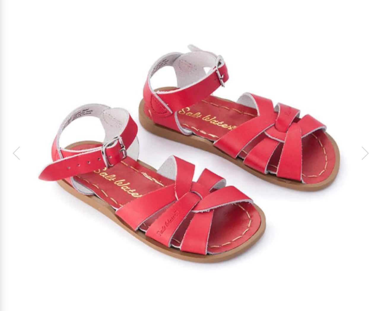 Salt Water Original Red Sandals