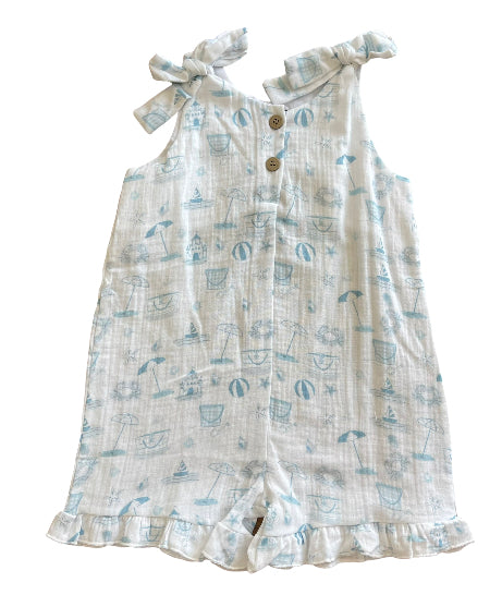 Reese Tie Romper Summer Fun