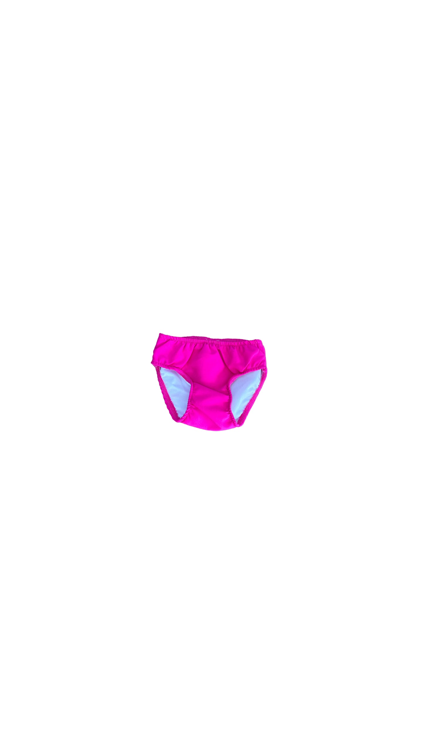 Girls Hot Pink Swim Bottoms