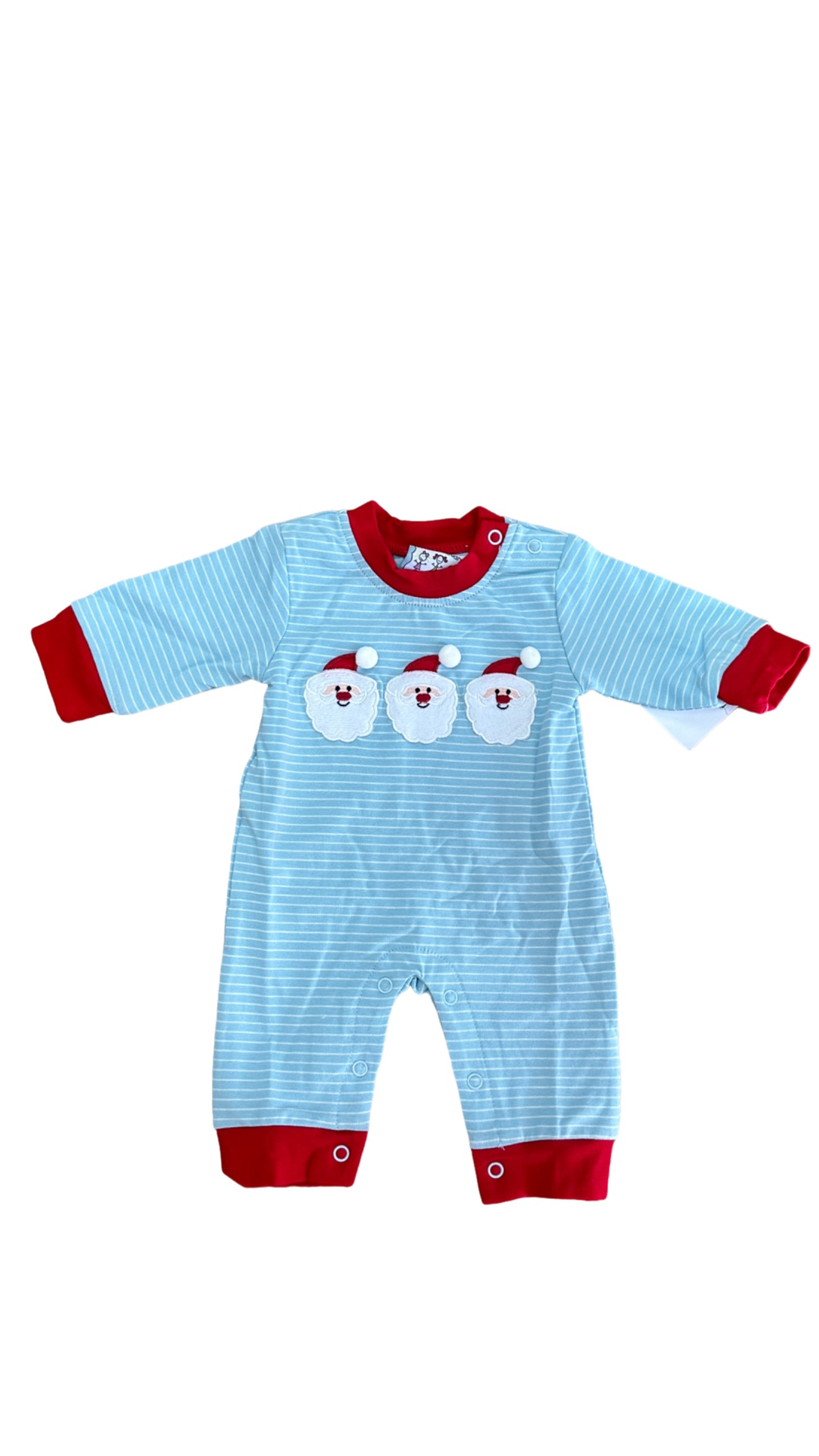 Santa Applique boys Romper