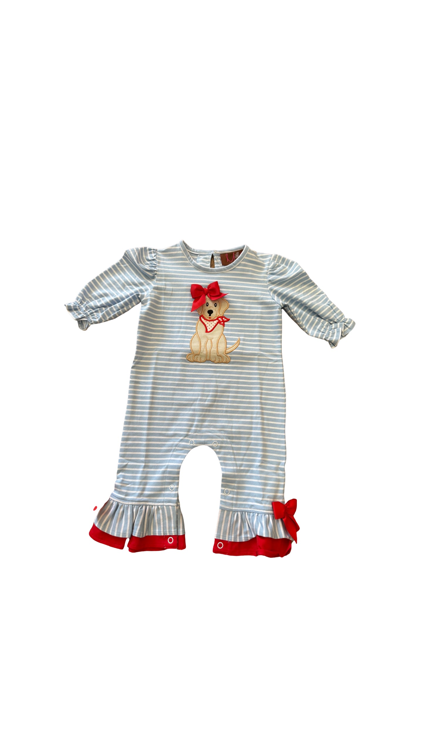 Pippa the puppy Girl Romper