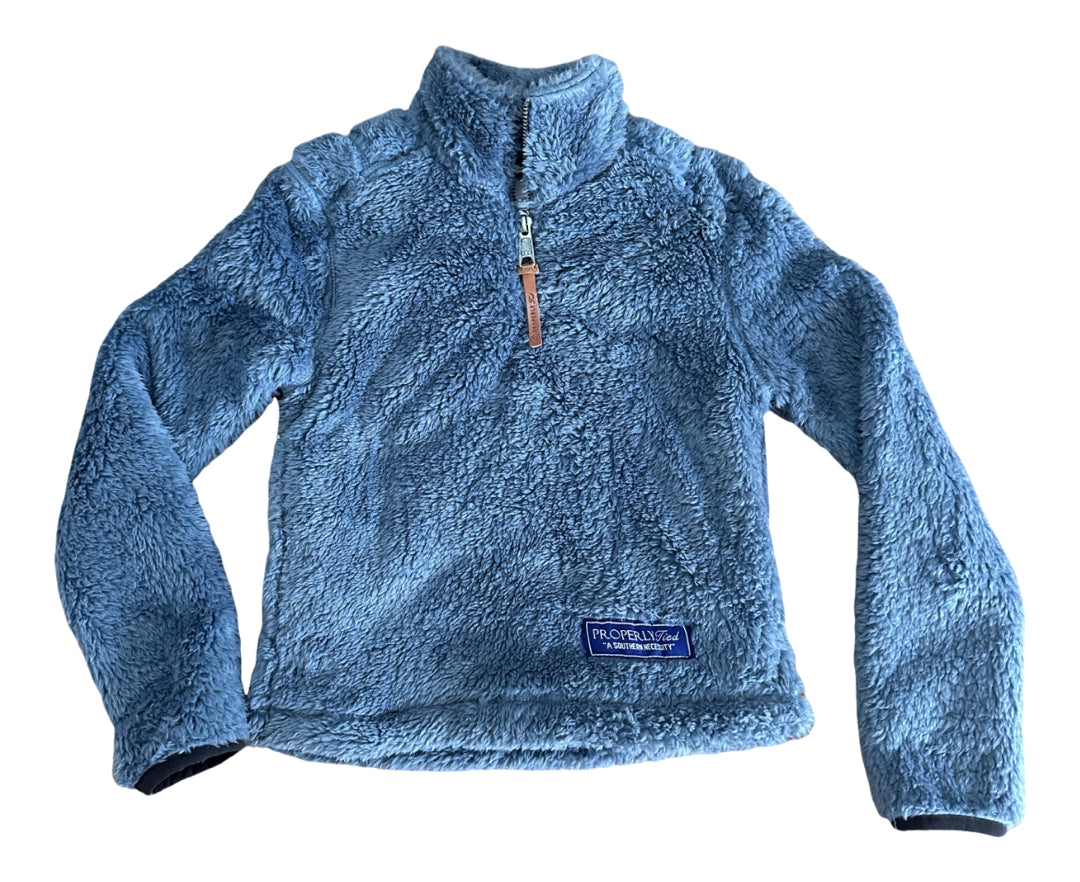 Properly Tied Blue Pullover