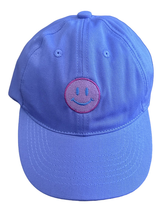 Baseball Hat Smiley Face