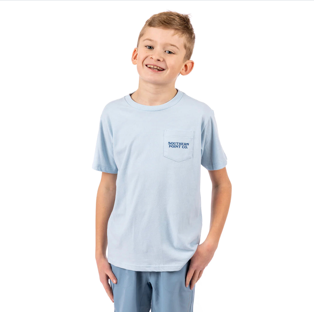 Boys Southern Point Co. Summer Wave Tee