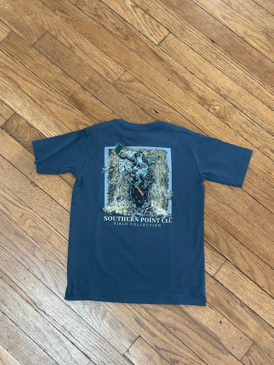 Boys Southern Point Co. Field Tee