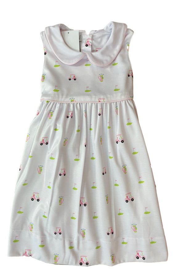 Golf Course Print Dress