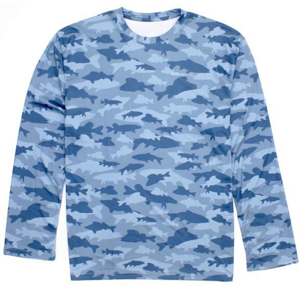 LD Sportsman Performance Tee LS Deep Sea Camo Properly Tied
