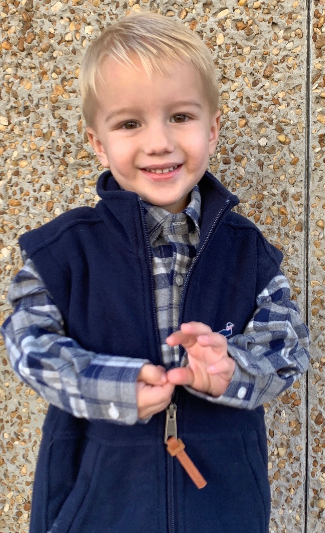 Properly Tied LD Austin Vest Navy