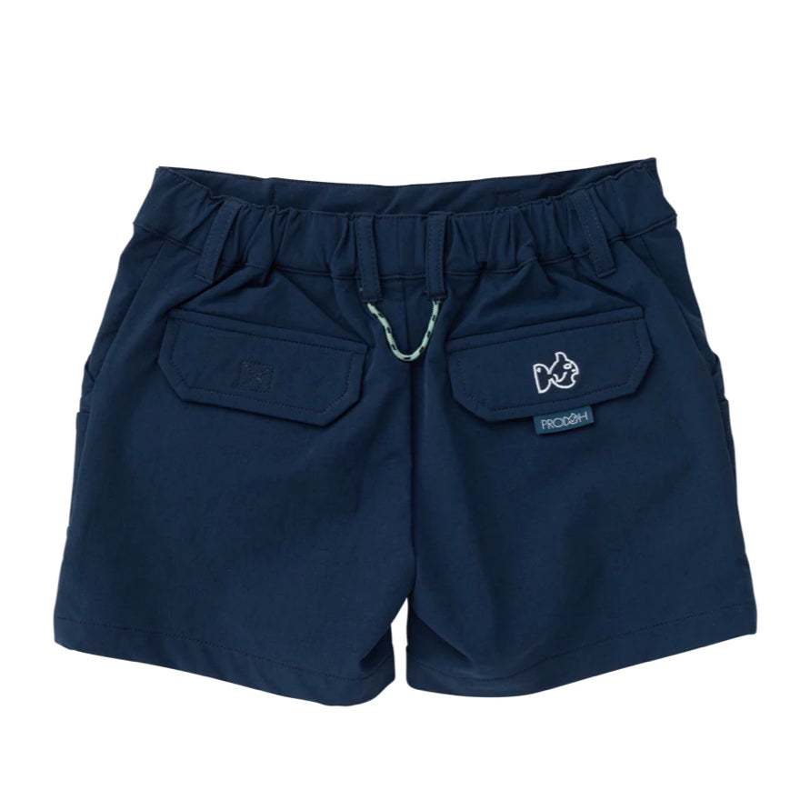 Prodoh Inshore Performance Short in Set Sail Navy