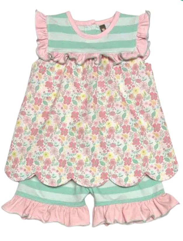 Banana Split Wispy Short Set