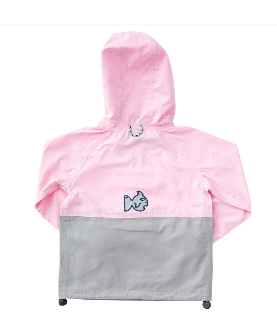 Prodoh Girls Anorak Nosegay/ Rare Coin Color Block