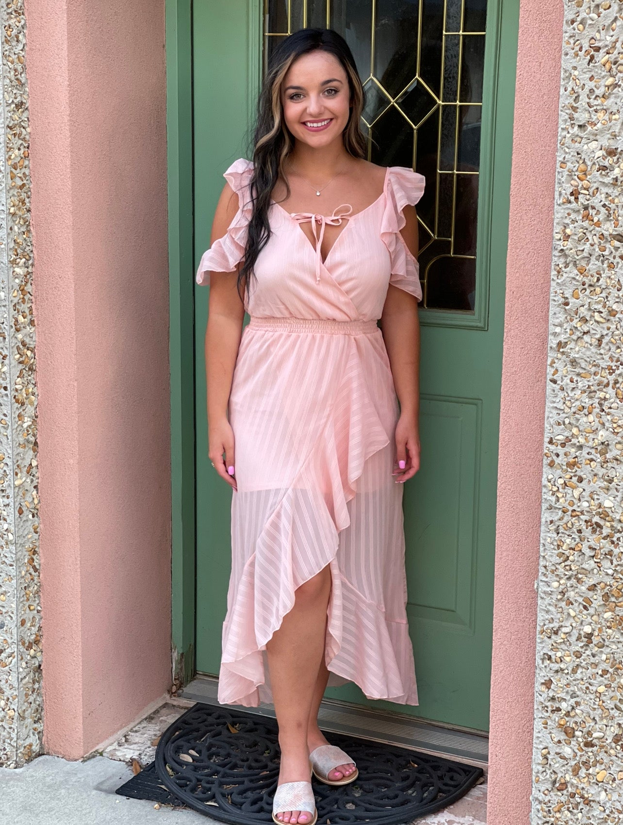 Peach Perfection Dress