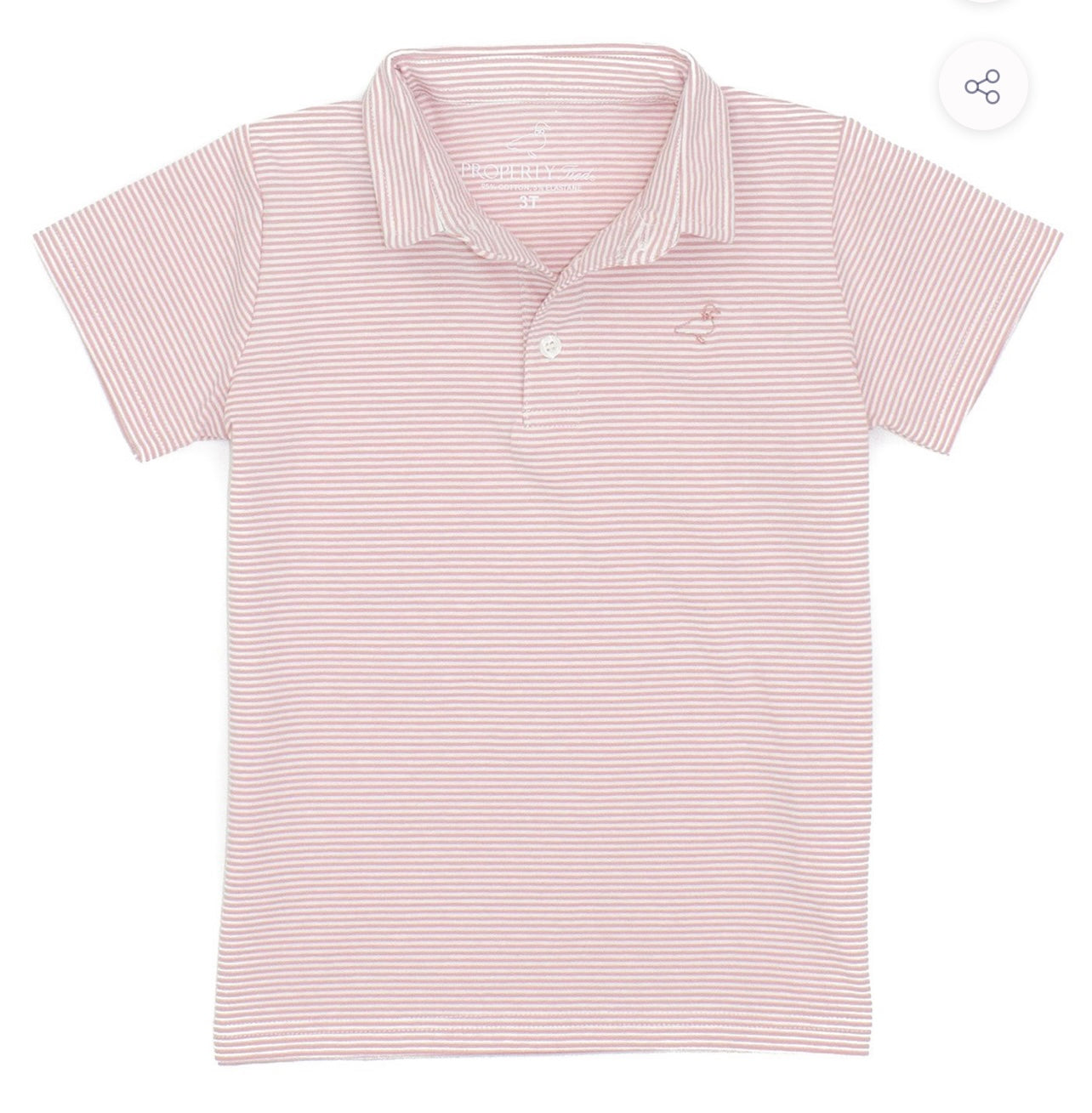 Properly Tied LD Jackson Polo Salmon Stripe