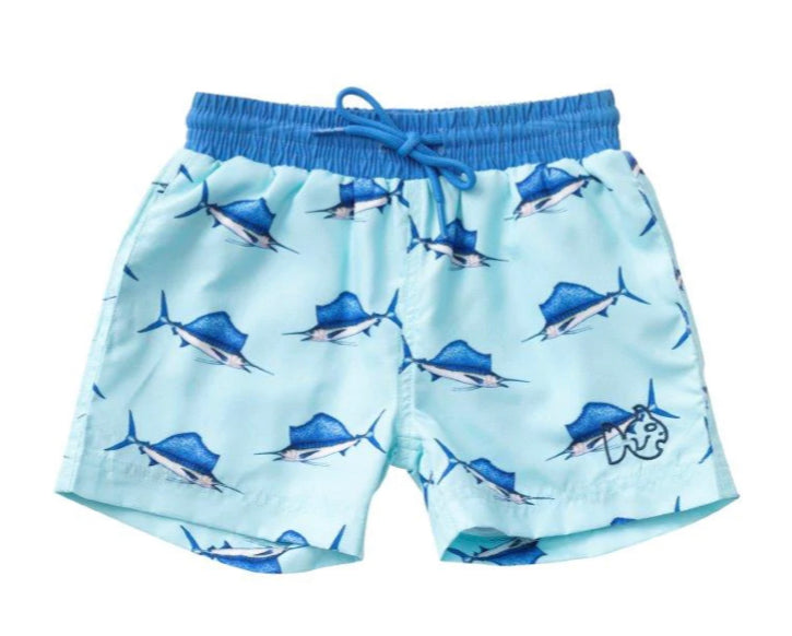 Prodoh Swim Trunk in Sailfish Print