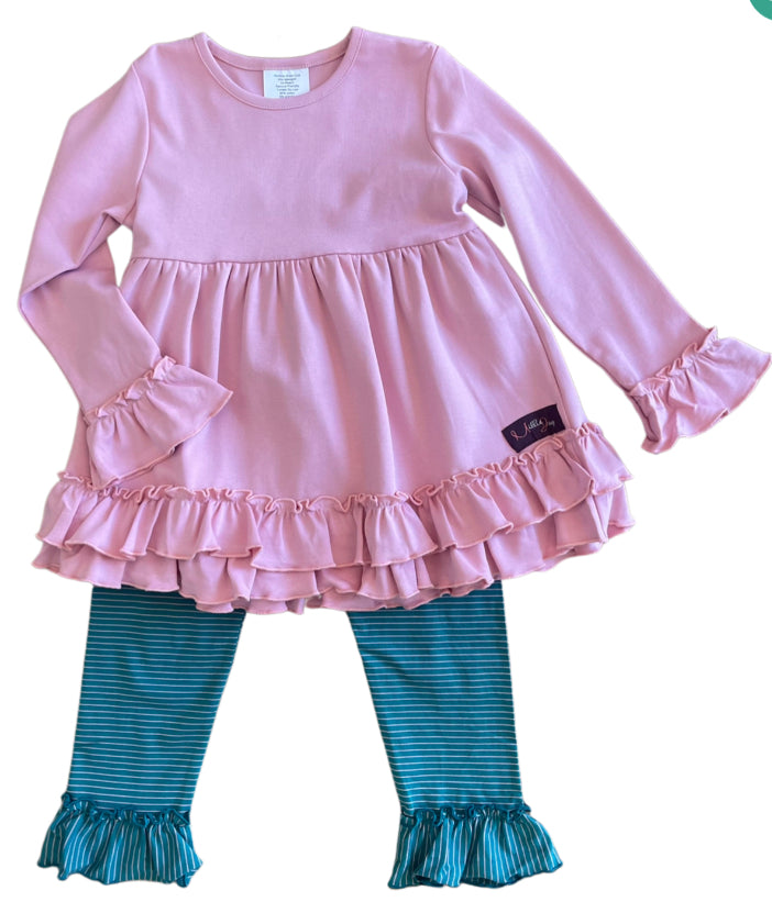 Mila Ruffle Pant Set