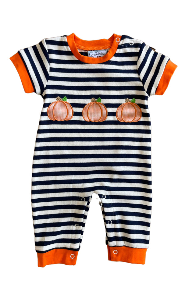 Pumpkin Boy Applique