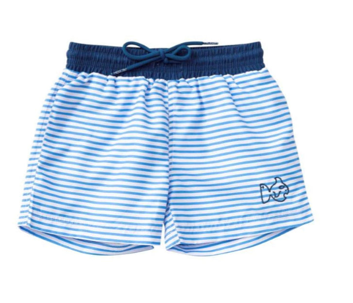 Prodoh Swim Trunk in Marina Blue Stripe