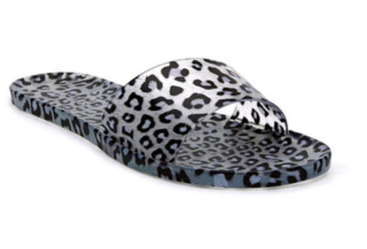 Jelly Leopard Beach Sandal