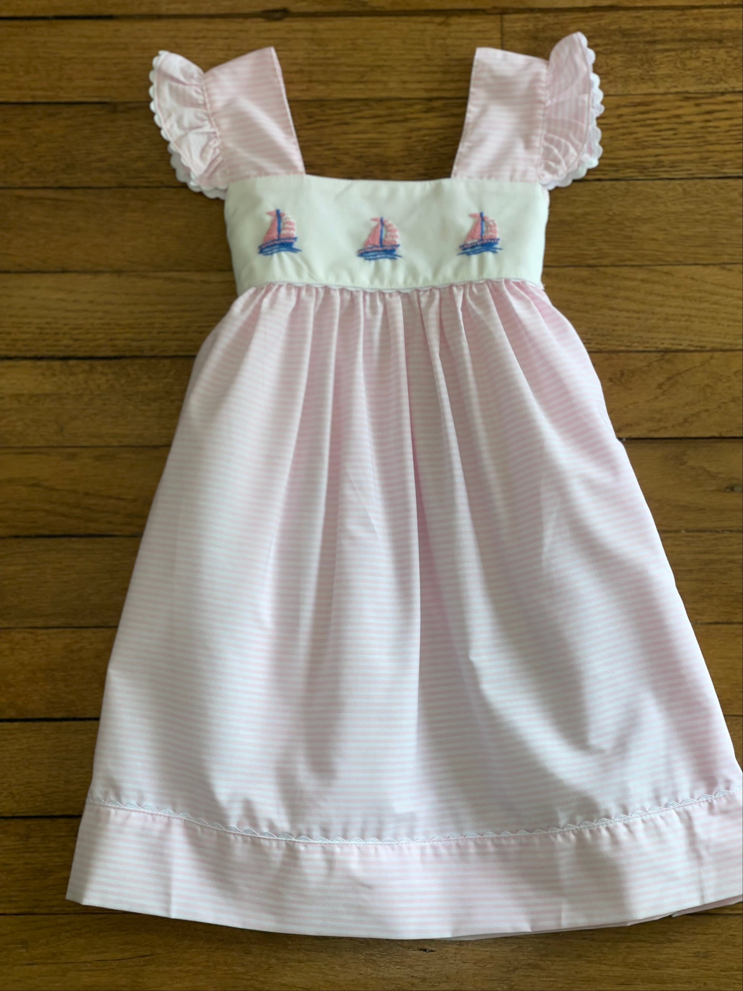 Sailing Away in My Pink Dress