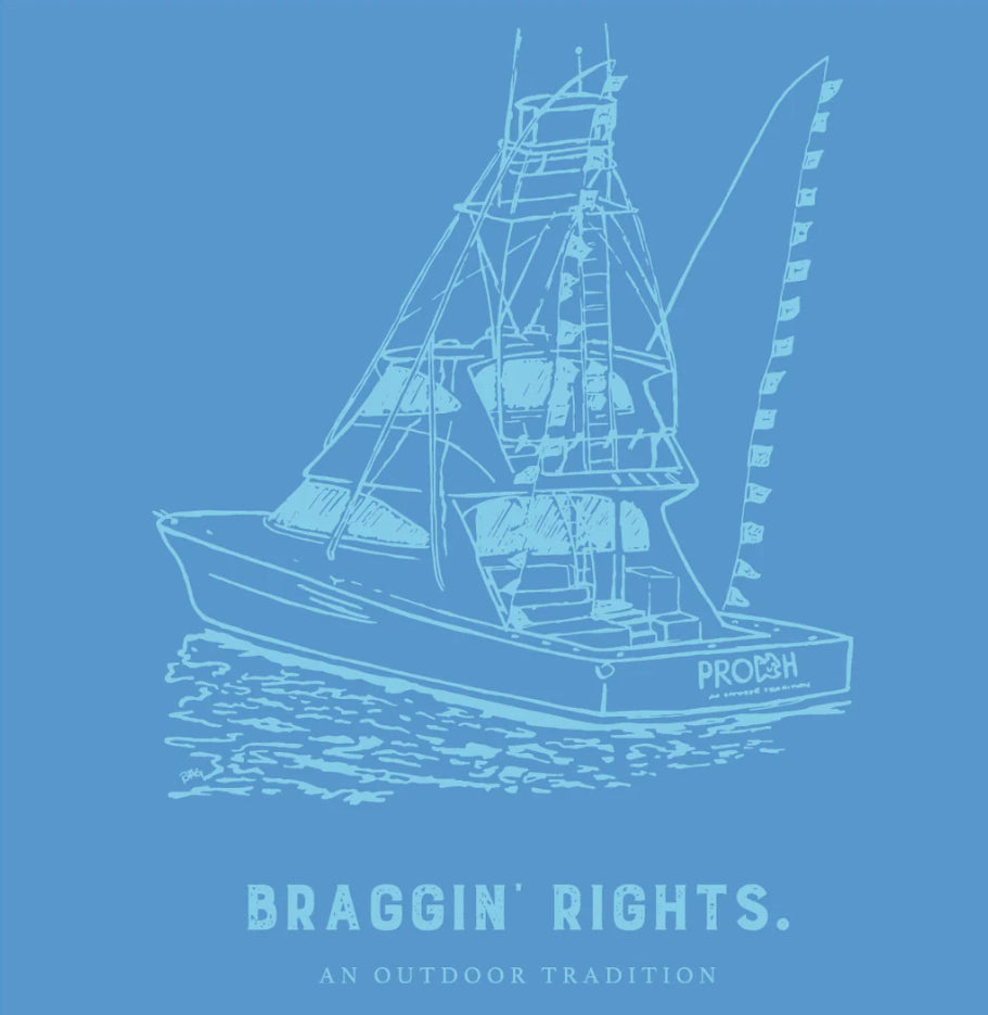 Prodoh Boys Pro Performance Fishing Tee with Sportfisher Art