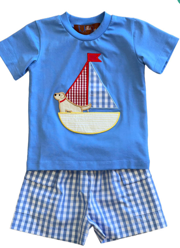 Sailing Buddy Boys Short Set