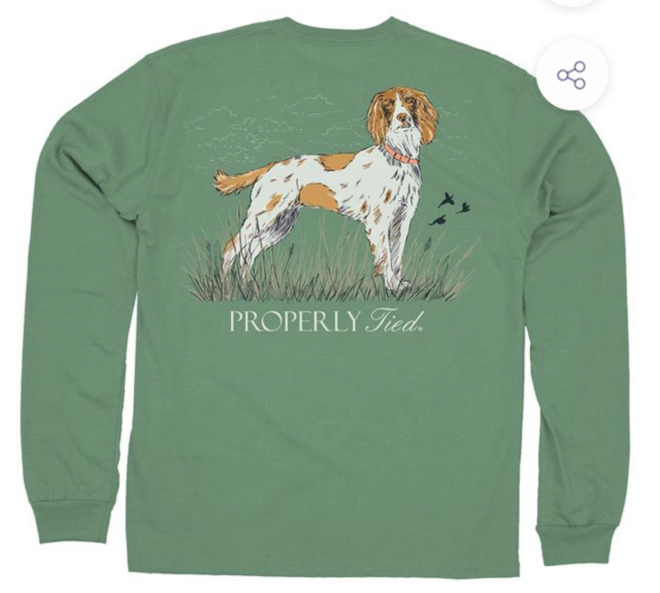 Properly Tied LD Springer Spaniel LS Spruce