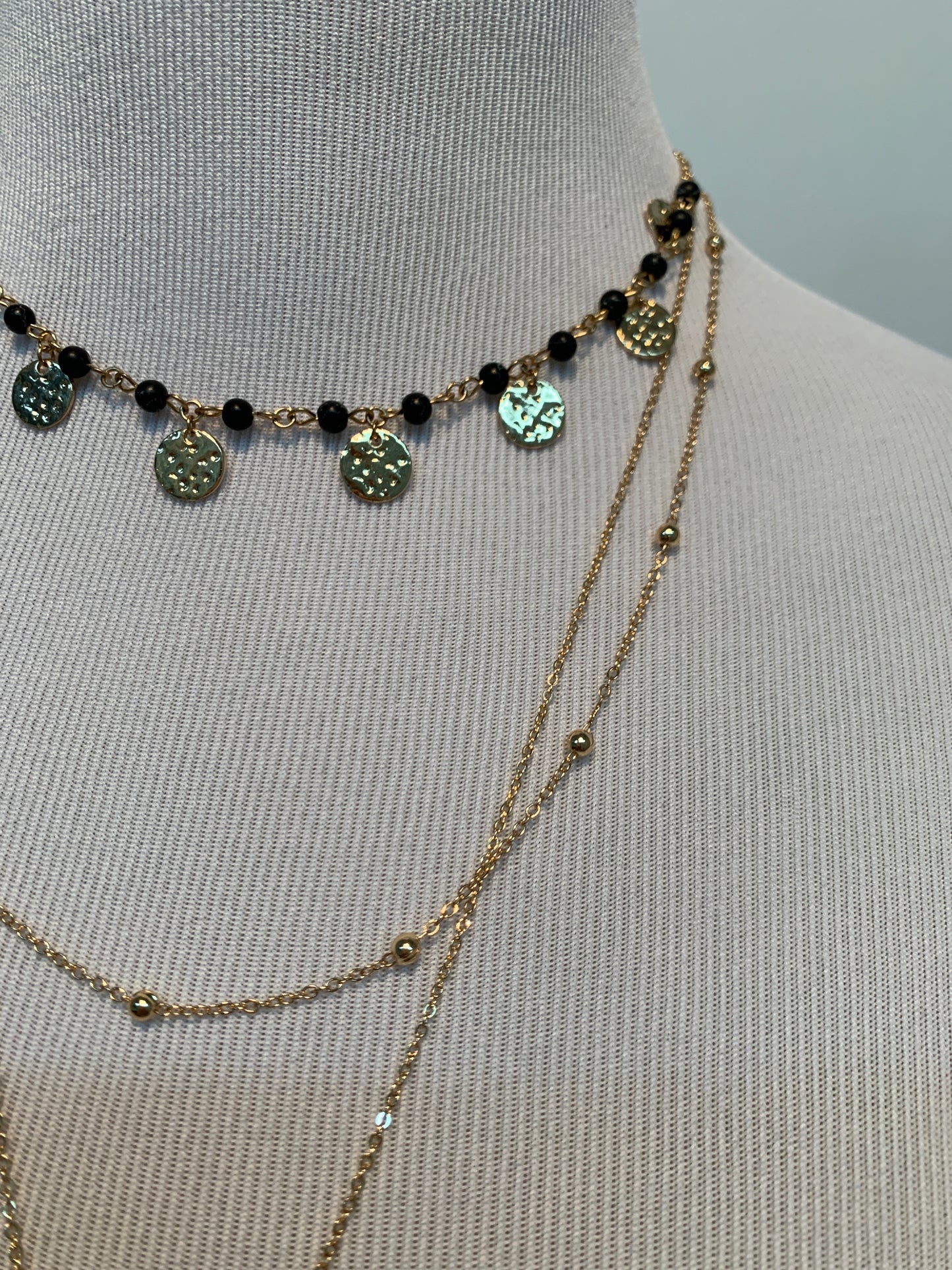 No. 3 Necklace + Earring Set