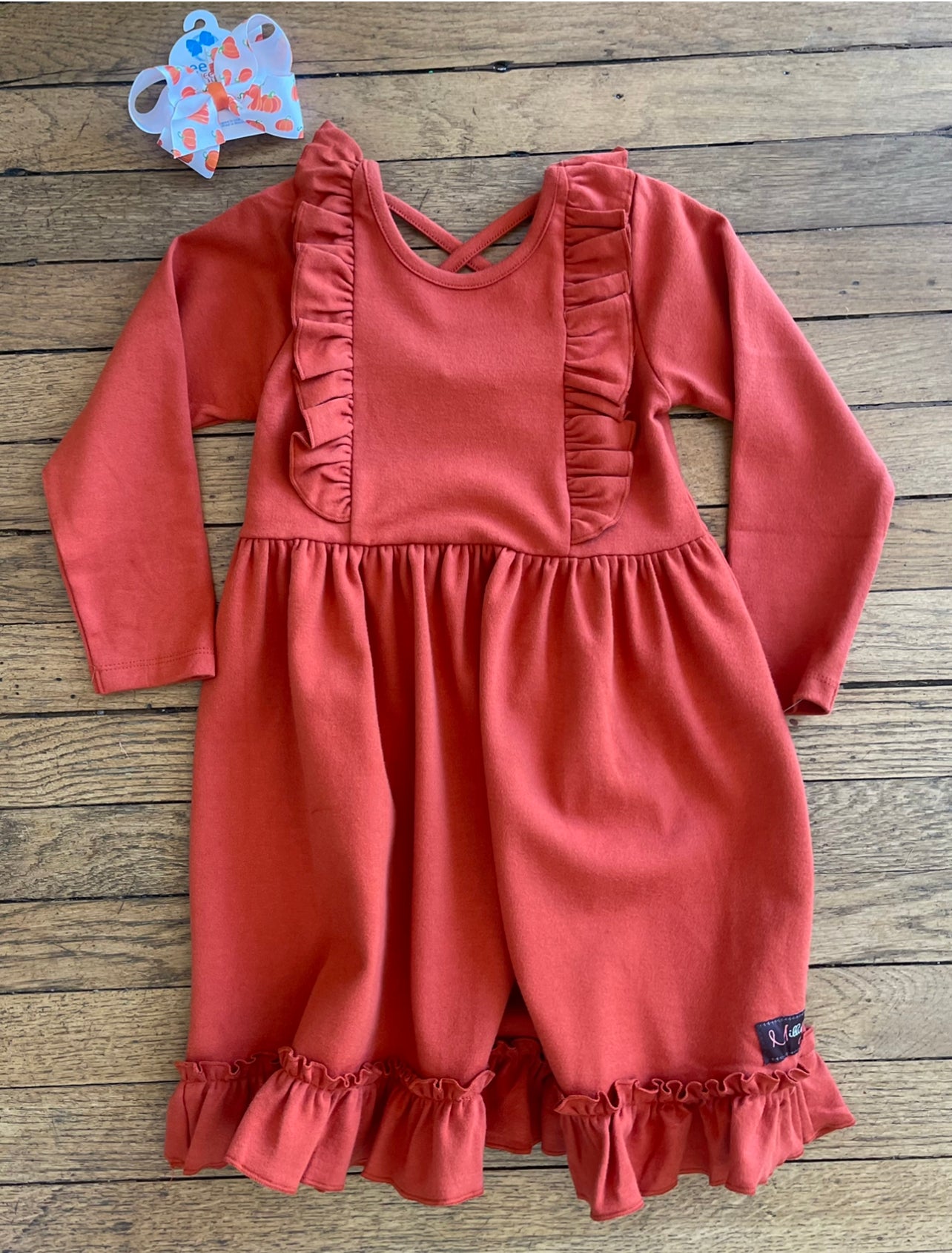 Falling For Rust Dress