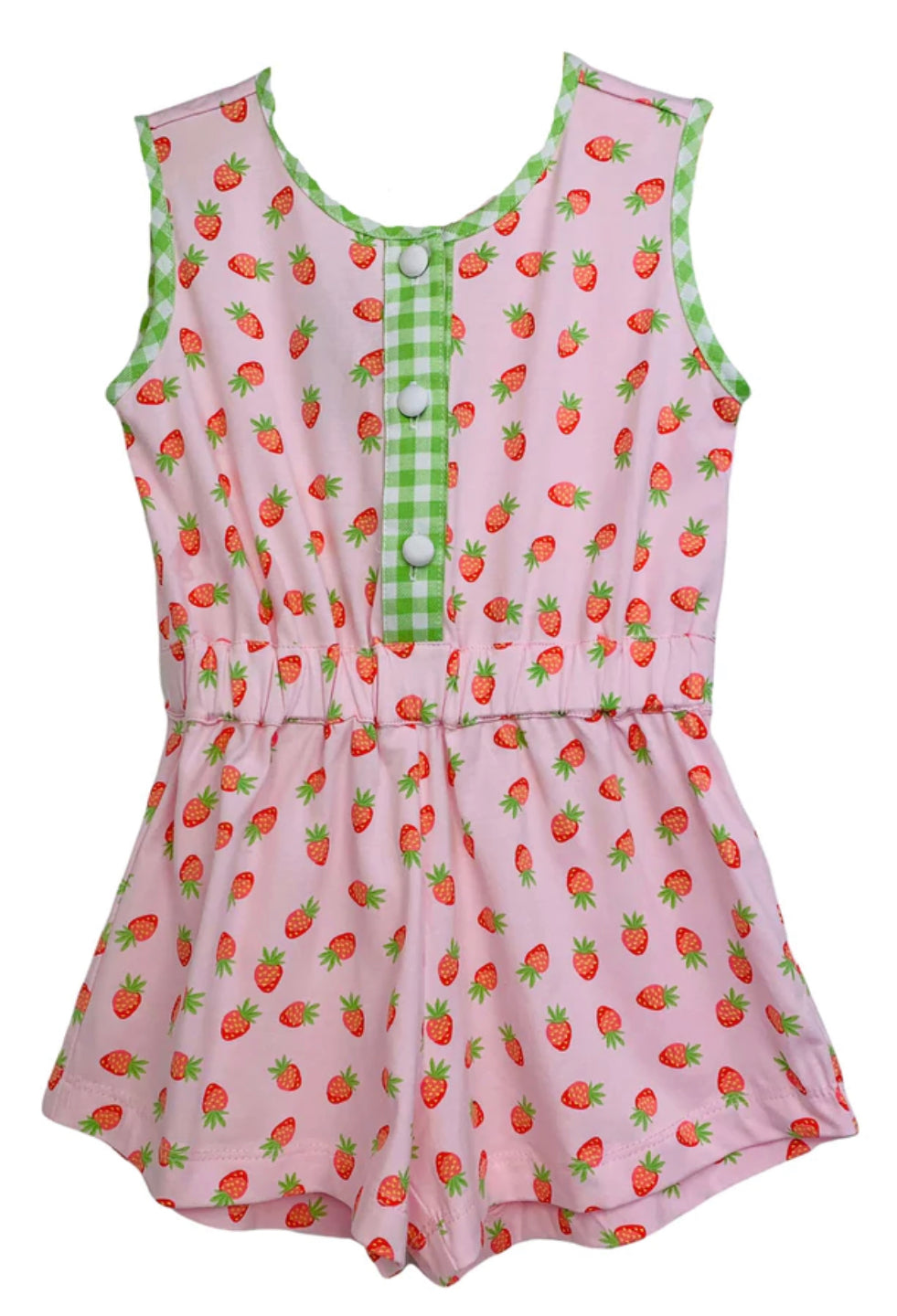Strawberry Picking Romper