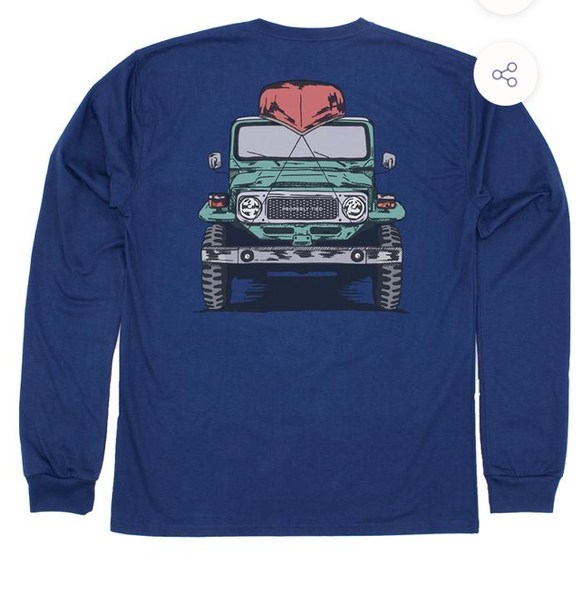 Properly Tied LS Ld Adventure Awaits River Blue
