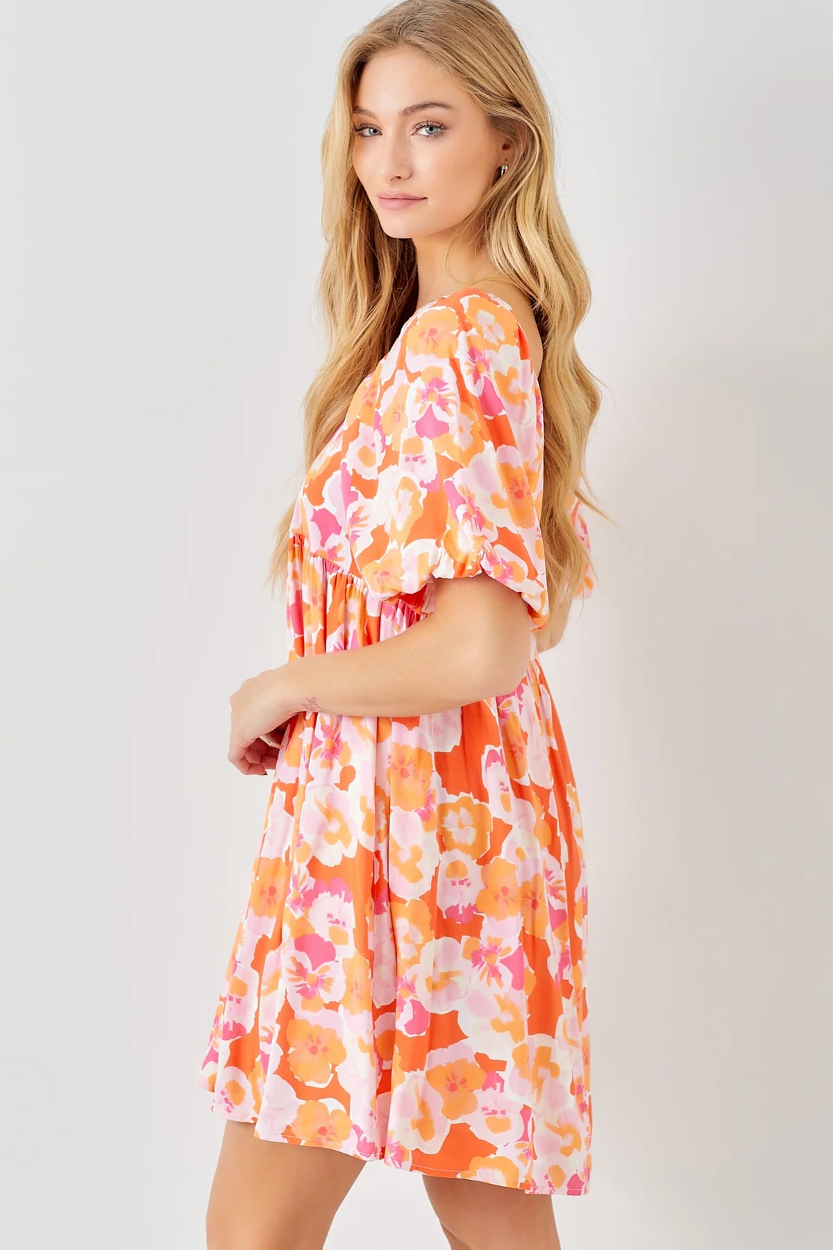 Flossy Floral Dress