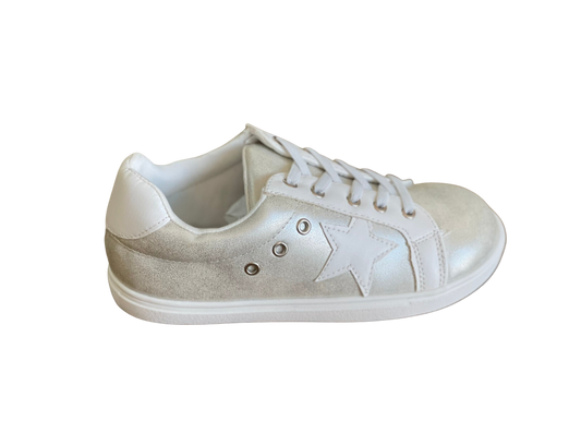 Sparklee White Kid Shoe