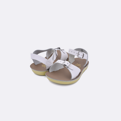 Salt Water Surfer Sandals White