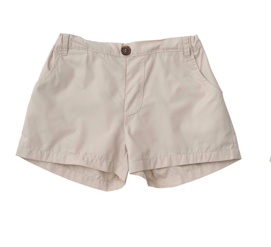 Boys Original Angler Fishing Shorts In Classic Summer Khaki