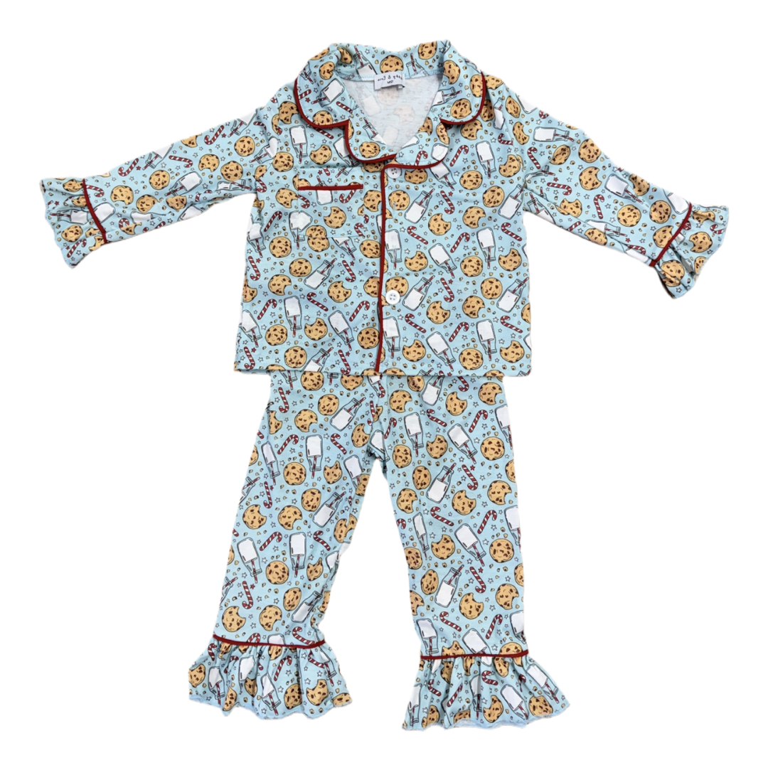 Santa's Milk and Cookies Pjs