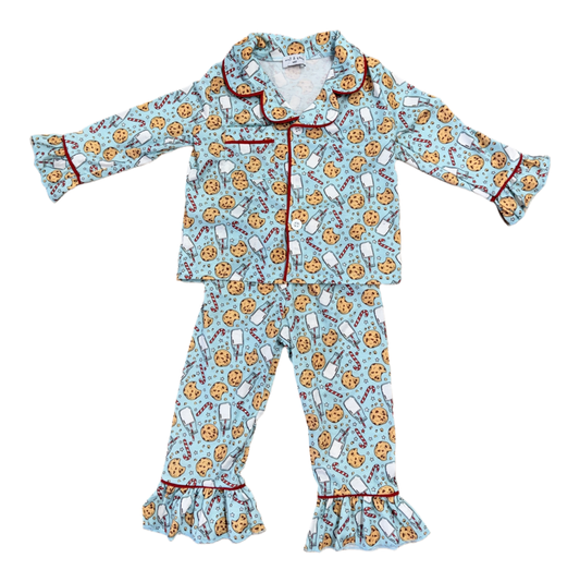 Santa's Milk and Cookies Pjs