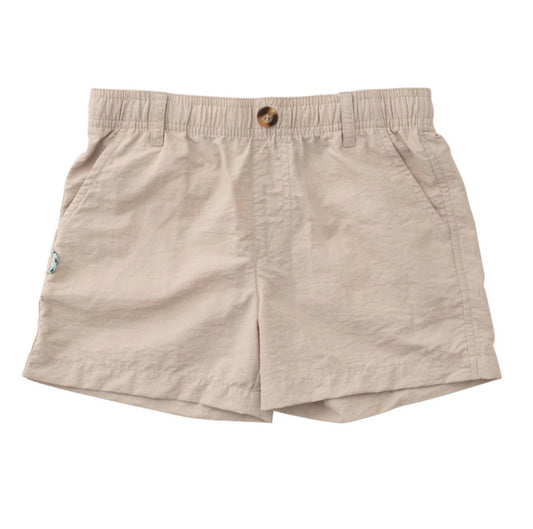 Boys Outrigger performance Shorts In Summer Khaki