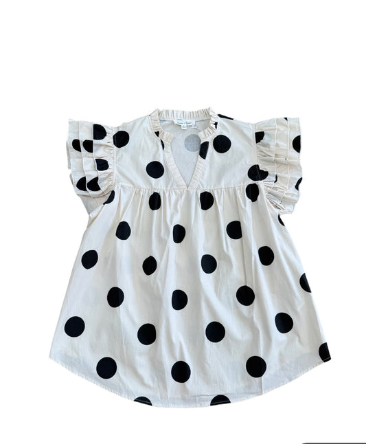 They Dotty Darling Top