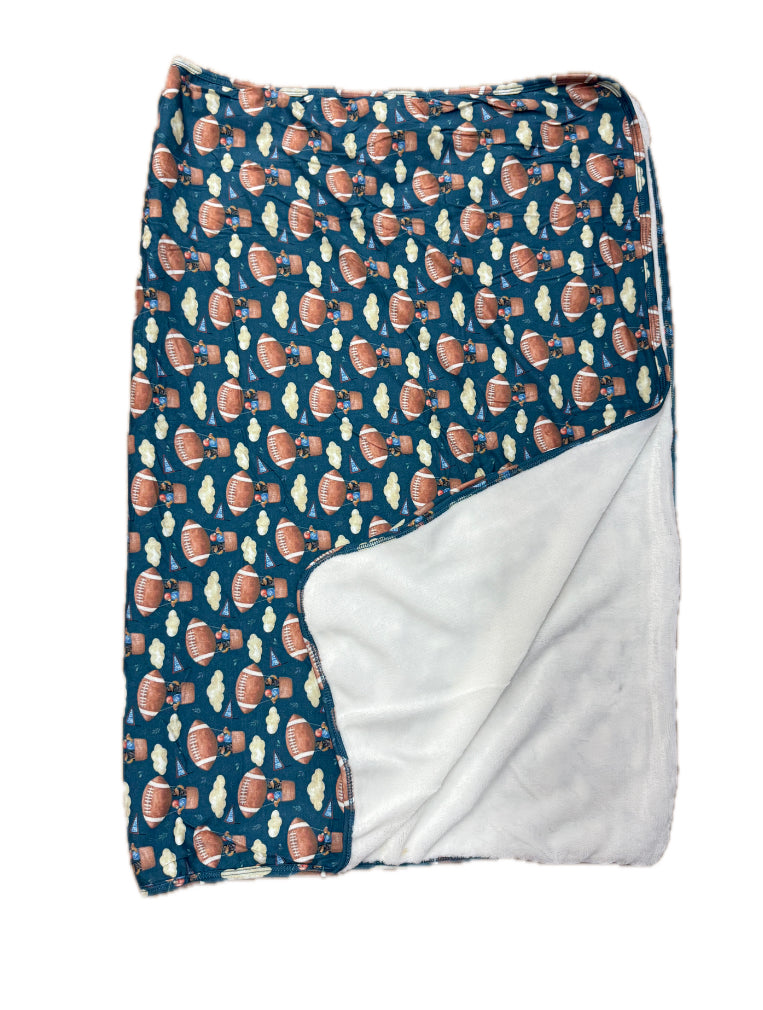 Teddy and Football Swaddle