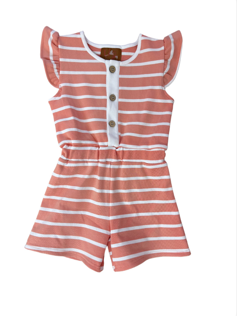 Coral Fun Romper