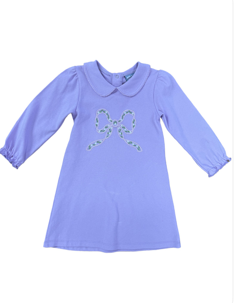 Better In a Bow Purple Dress