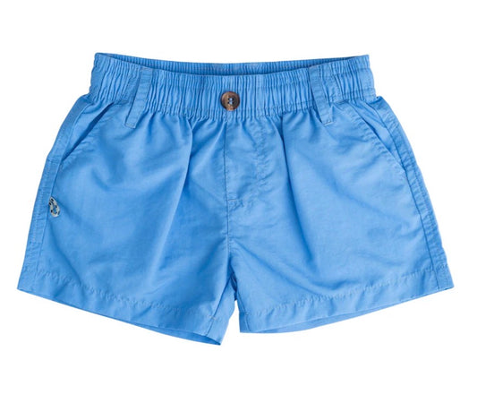 Boys Outrigger Performance Shorts in Marine Blue