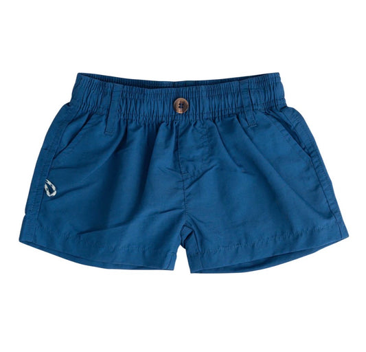 Boys outrigger Performance shorts in Classic Navy Prodoh