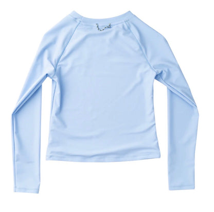 Boys Reef Long Sleeve Rashguard Windsurfer Light Blue