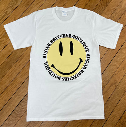 Smiley Face Sugar Britches T Shirt